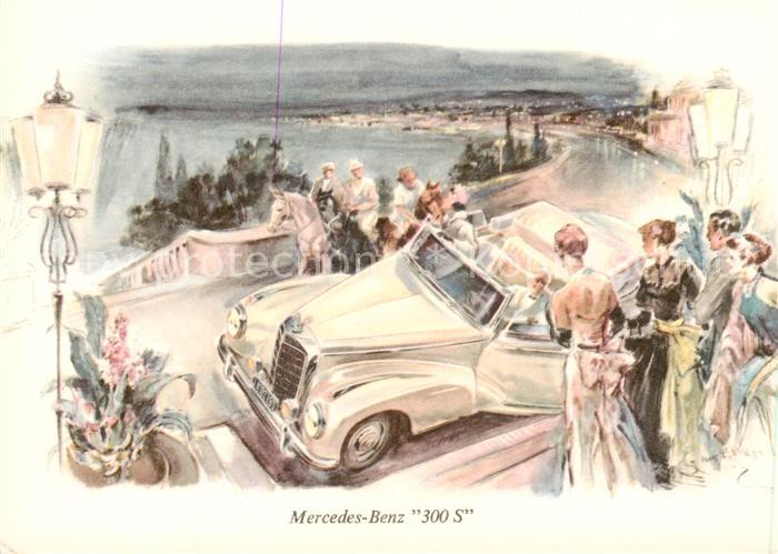 Mercedes-Benz 300 S Litho