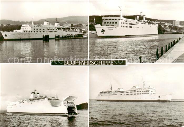 Faehre Ferry Bac Traghetto-- DDR Faehrschiffe