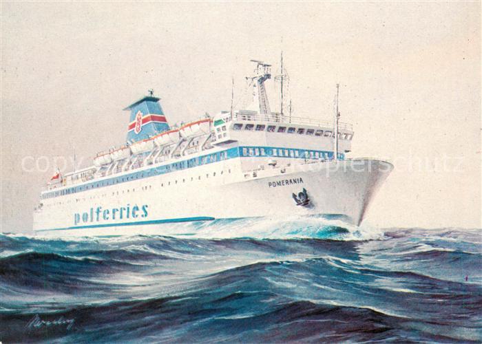 Faehre Ferry Bac Traghetto-- Polska Zegluga Baltycka Kolobrzeg  POMERANIA