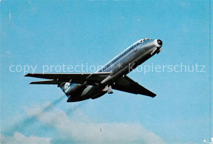 Flugzeuge Zivil KLM s Douglas DC-9 Worlds Most Modern Jet