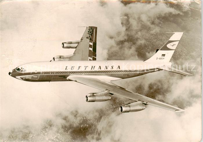 Flugzeuge Zivil Lufthansa Boeing Jet 720 B