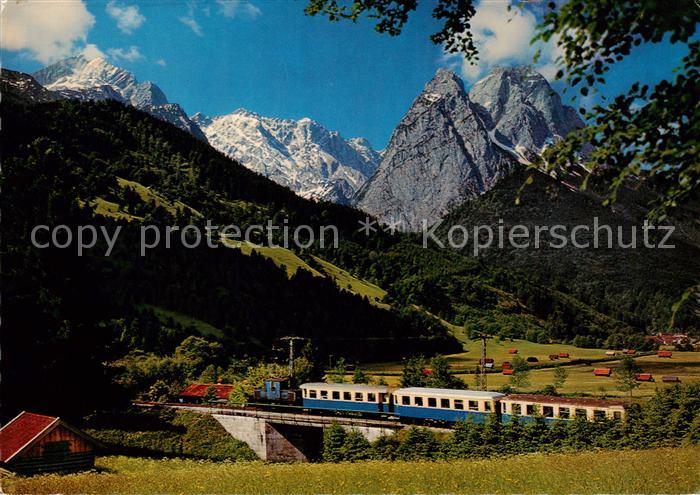 Eisenbahn Railway Chemin de Fer Zugspietzbahn Hammersbach