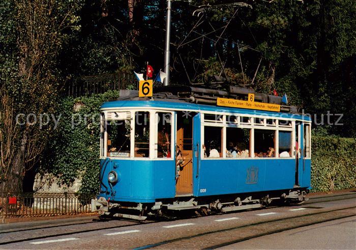 Strassenbahn Tramway-- VBZ Triebwagen Be 2/2 1009 SWS/MFO 1929