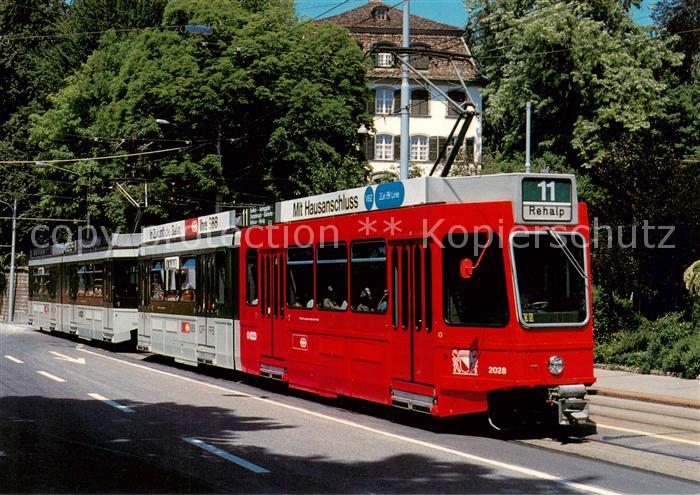 Strassenbahn Tramway-- Zuerich VBZ Triebwagen Be 4/6 2028 2305