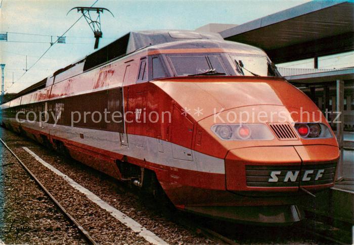 Eisenbahn Railway Chemin de Fer Grande Vitesse TGV S.N.C.F.