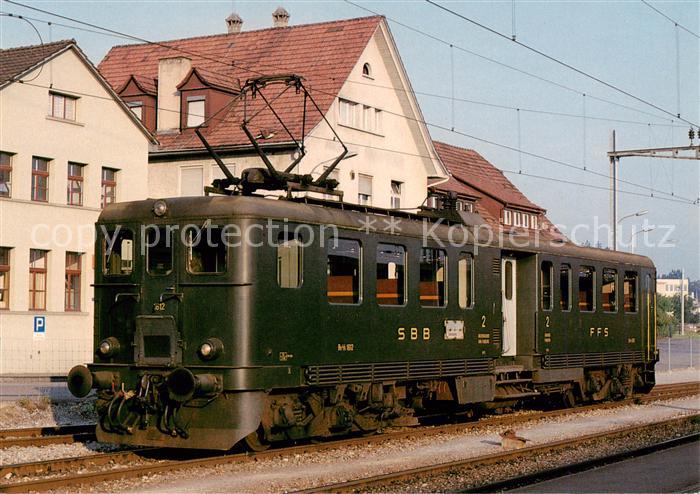 Eisenbahn Railway Chemin de Fer SBB Triebwagen Be 4/6 1612 SIG/SBB/SAAS 1925