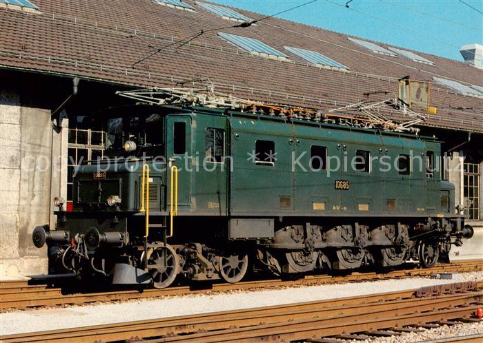 Eisenbahn Railway Chemin de Fer SBB Schnellzuglokomotive Ae 3/6 I 10685 SLM/BBC