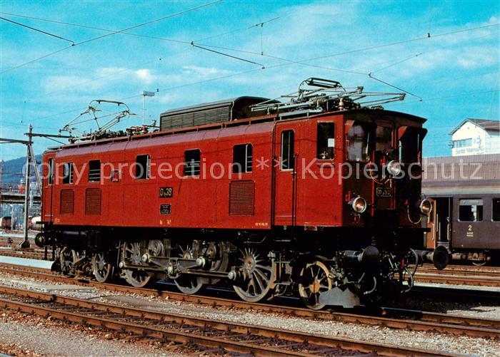 Eisenbahn Railway Chemin de Fer SBB Schnellzuglok Ae 3/6 2 10439 SLM/MFO 1925