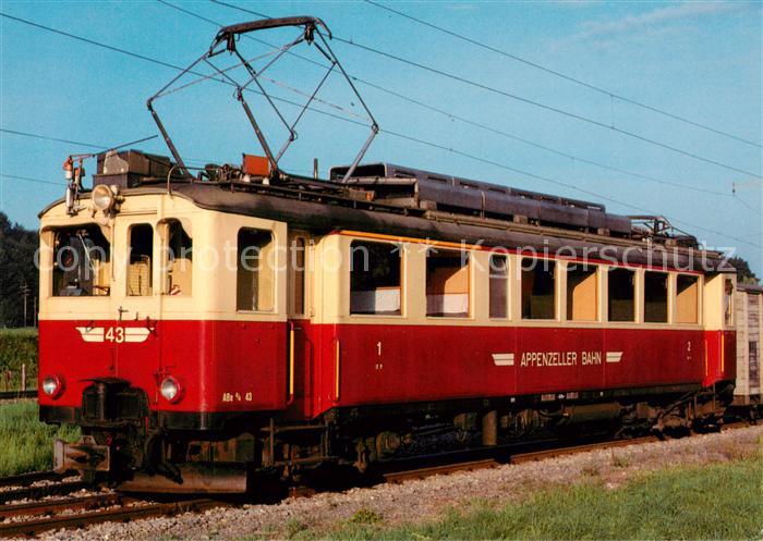Lokomotive Eisenbahn Railway Appenzeller Bahn ABe 4/4 43 SIG/MFO 1933