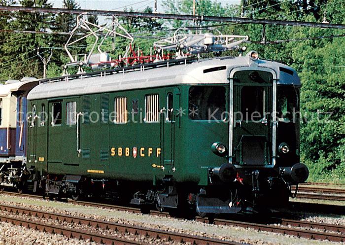 Eisenbahn Railway Chemin de Fer OeBB SBB RFe 4/4 601