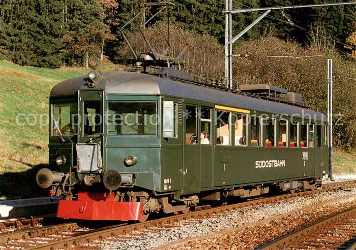 Eisenbahn Railway Chemin de Fer SOB Triebwagen ABe 4/4 5 SLM/SIG/SWS/MFO/BBC/SAA