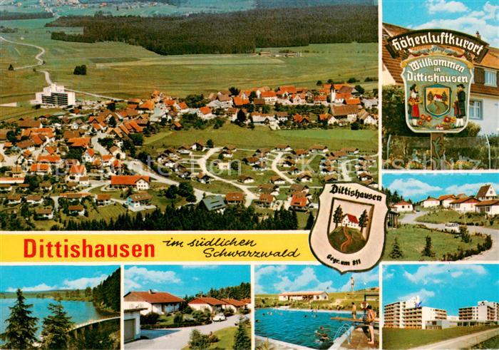 Dittishausen Loeffingen Panorama Titisee Schwimmbad Teilansichten