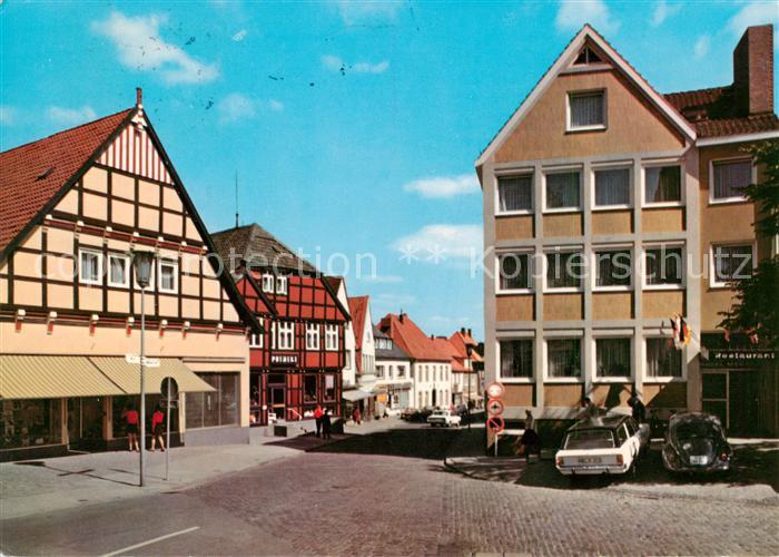 Melle  Osnabrueck Blick in die Muehlenstrasse