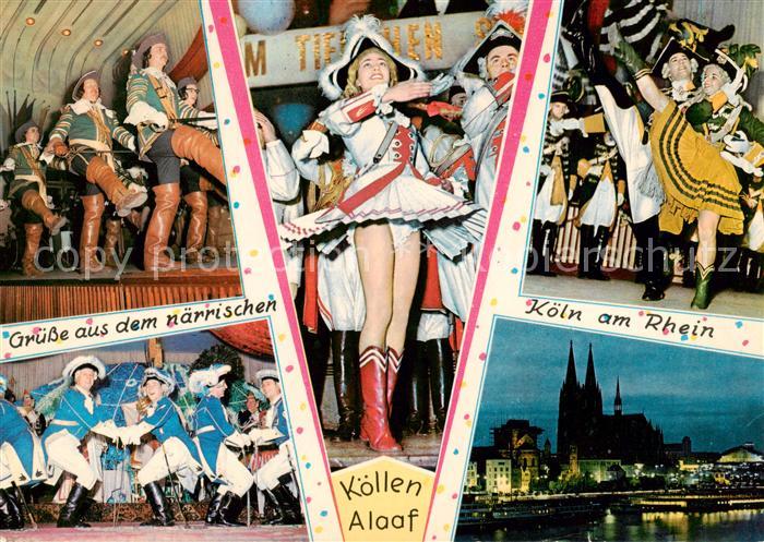Koeln  Rhein Rheinischer Karneval Reitertanz Jan von Werth Ehrengarde Prinzengar