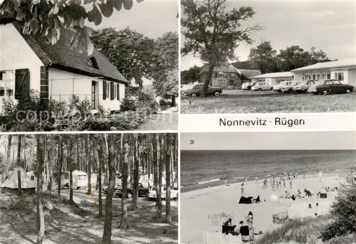 Nonnevitz Dranske Ferienheim des VEB Landtechn Anlagenbau Campingplatz Strand