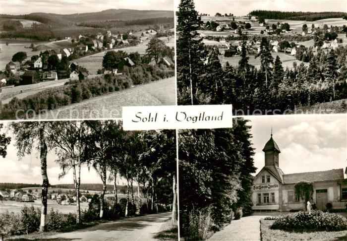 Sohl Bad Elster Teilansichten Sachsen Quelle