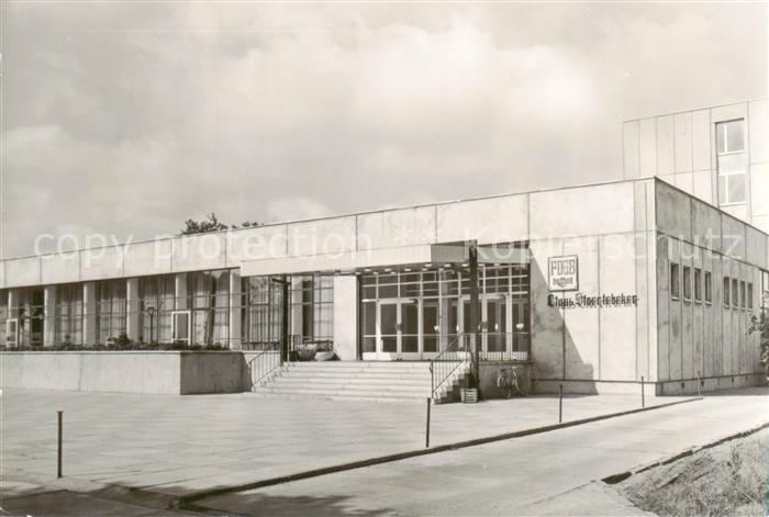 Zingst Ostseebad FDGB Heim Claus Stoertebeker