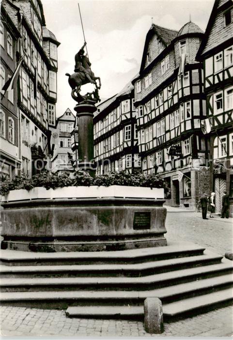 Marburg Lahn Oberer Marktplatz