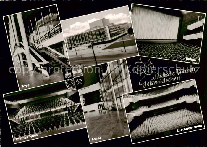 GELSENKIRCHEN NRW Foyer Buehne Kleines Haus Zuschauerraum
