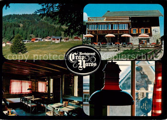 Lenzerheide GR Restaurant Crap Naros Sporz Gastraum Panorama