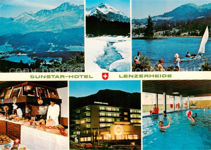 Lenzerheide GR Sunstar Hotel Teilansichten Buffet Hallenbad