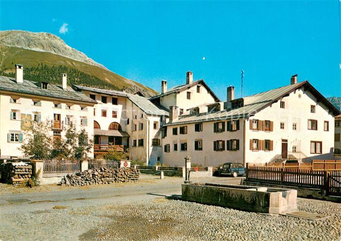 Celerina GR mit Piz Padella