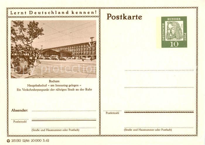 BOCHUM  CITY Hauptbahnhof am Immenring
