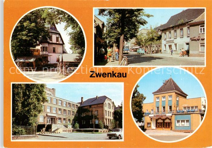 Zwenkau FDJ Filmstudio Leipziger Strasse Kreiskrankenhaus Kulturhaus Freundschaf