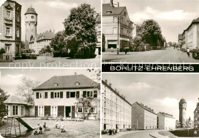 Boehlitz-Ehrenberg Heinrich Heine Str Wasserturm Kinderkrippe Forstgut Pestalozz