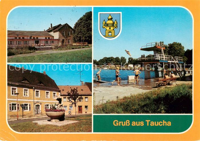 Taucha Sachsen Stadthaus Terrasse Rudolf Winkelmann Strasse Freibad