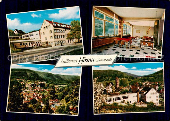 Hirsau Kindererholungsheim Gastraum Panorama