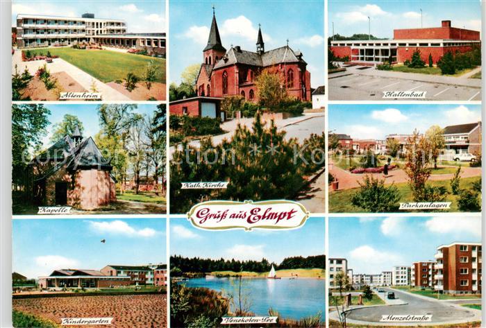 Elmpt Altenheim Kapelle Kath Kirche Hallenbad Park Kindergarten Venekoten See Me