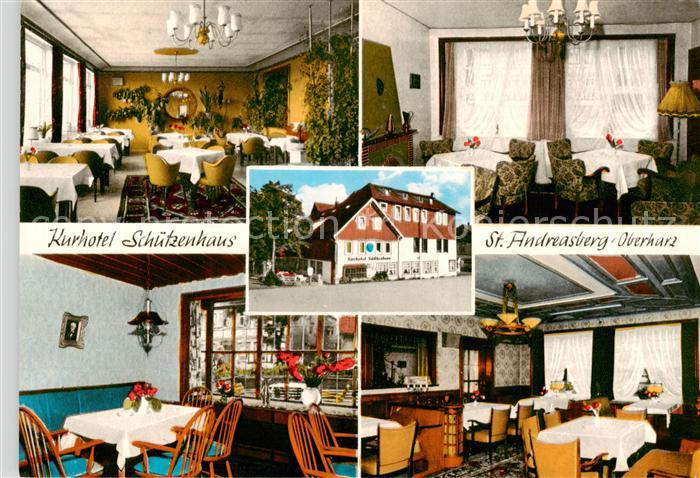 St Andreasberg Harz Kurhotel Schuetzenhaus Gastraeume
