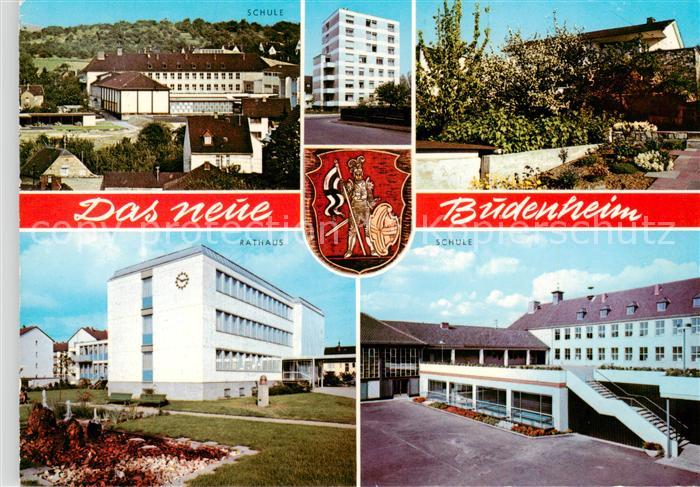 Budenheim Schule Hochhaus Rathaus Park