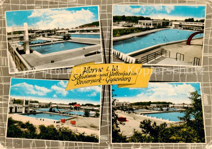 Herne  Westfalen Schwimm und Wellenbad Revierpark Gysenberg