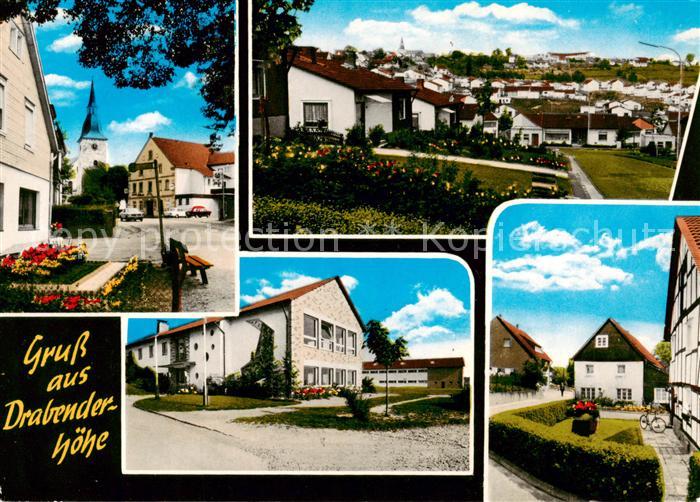 Drabenderhoehe Wiehl Kirche Orts und Teilansichten