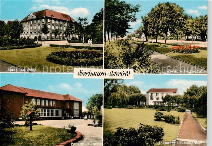 Osterfeld Oberhausen Staedt Sparkasse Westfaelische Strasse Pankratius Schule Th