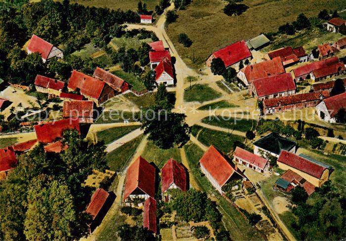 Wendland Rundling Schreyahn Fliegeraufnahme