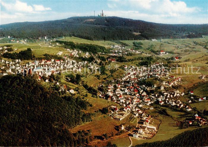 Reifenberg Taunus Fliegeraufnahme mit Feldbergblick