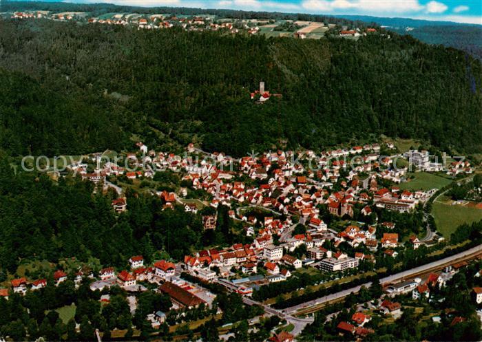 Bad Liebenzell Fliegeraufnahme mit OT Unterlengenhardt