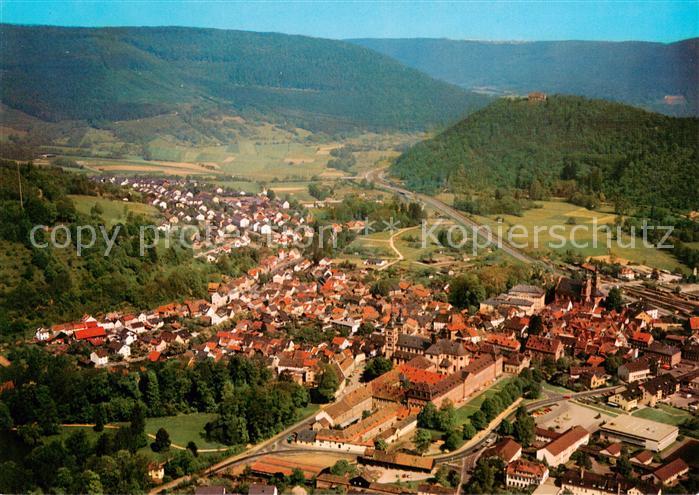 Amorbach Miltenberg Fliegeraufnahme