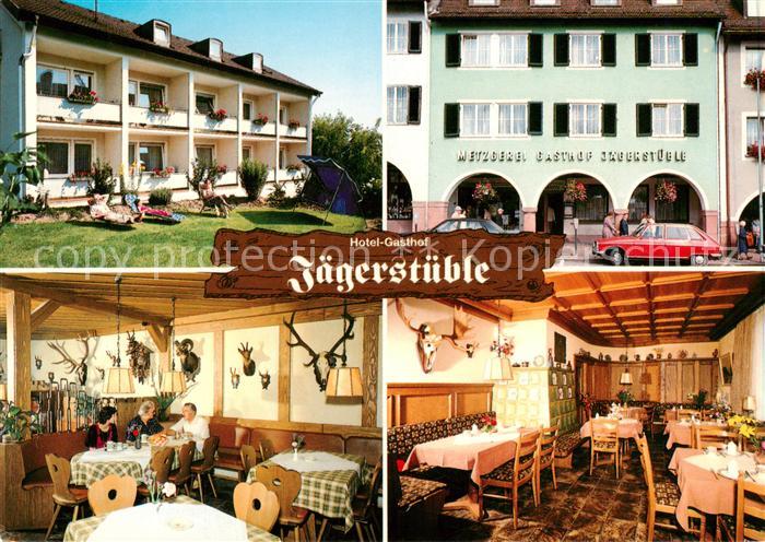 FREUDENSTADT BW Gasthof Metzgerei Hotel Jaegerstueble Gastraeume