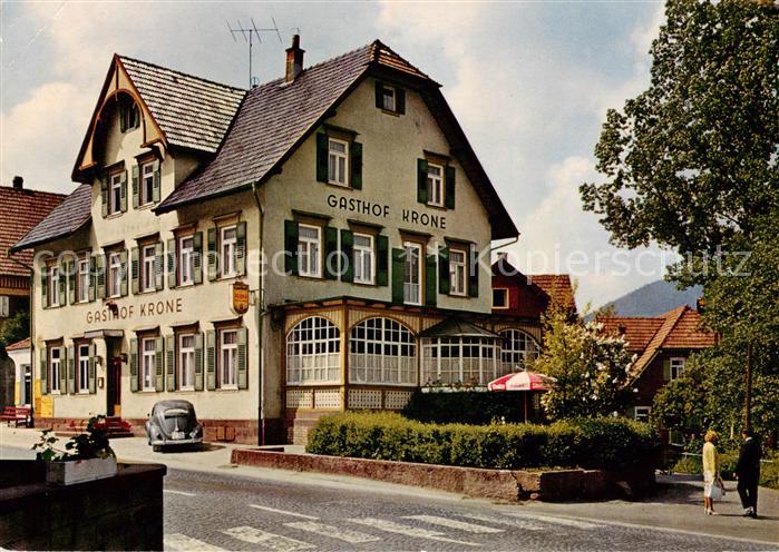 Baiersbronn Schwarzwald Gasthof Pension Krone