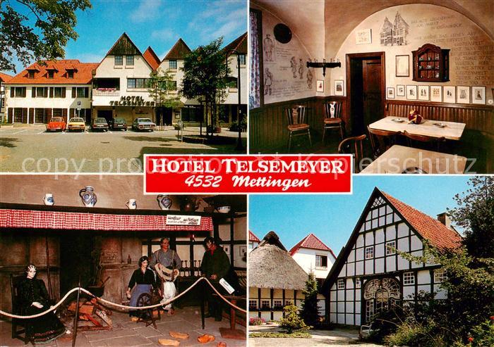 Mettingen Westfalen Hotel Telsemeyer Restaurant Cafe Gaststube Tueoettenmuseum
