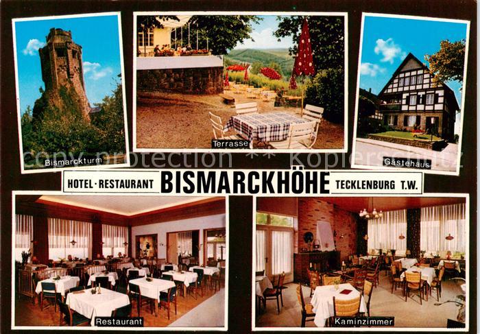 Tecklenburg Steinfurt NRW Bismarckturm Hotel Restaurant Bismarckhoehe Terrasse G