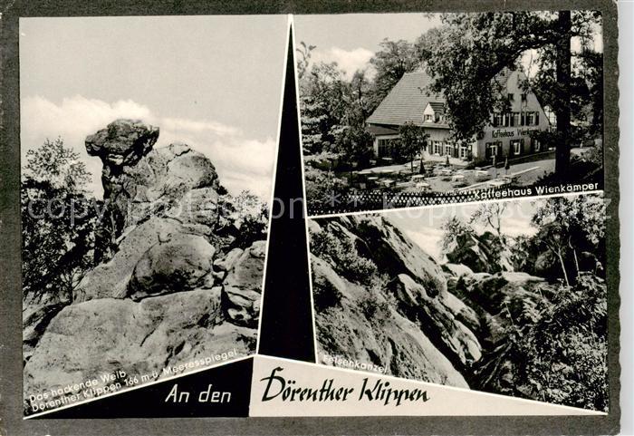 Ibbenbueren Kaffeehaus Wienkaemper Doerenther Klippen Das hockende Weib