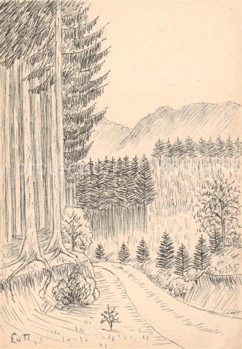 Spremberg Niederlausitz Motiv Zeichnung