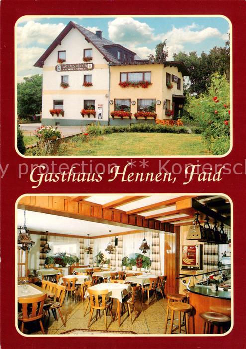 Faid Gasthaus Hennen Gaststube Bar
