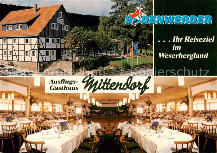 Buchhagen Ausflugsgasthaus Mittendorf Speisesaal