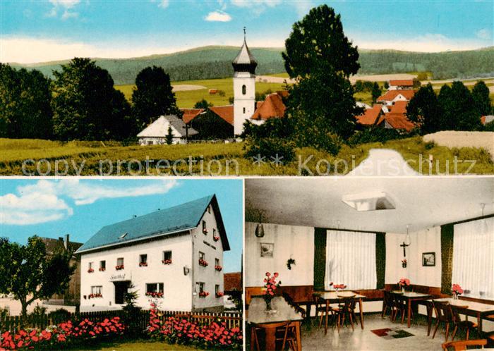 Haag Cham Kirche Panorama Gaststube